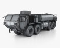 Oshkosh HEMTT M978A4 Fuel Servicing Truck 2014 3d model wire render