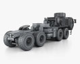 Oshkosh HEMTT M983A4 Patriot Camion Trattore 2014 Modello 3D