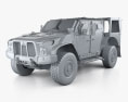 Oshkosh L-ATV 2017 3Dモデル clay render