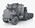 Oshkosh M1070A0 トラクター・トラック 1995 3Dモデル wire render