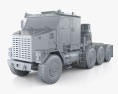 Oshkosh M1070A0 트랙터 트럭 1995 3D 모델  clay render