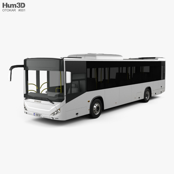 Otokar Kent 290LF bus 2010 3D model