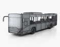Otokar Kent 290LF Автобус 2010 3D модель wire render