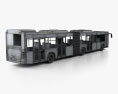 Otokar Kent C Articulated Bus 2015 Modelo 3d