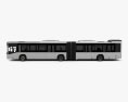Otokar Kent C Articulated Bus 2015 Modelo 3d vista lateral