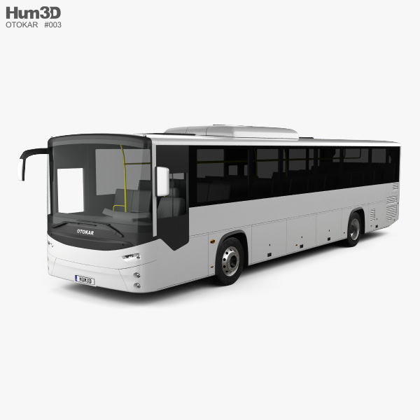 Otokar Territo U Ônibus 2012 Modelo 3d