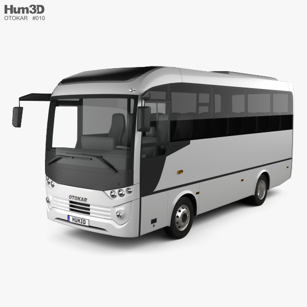 Otokar Tempo Ônibus 2014 Modelo 3d