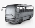 Otokar Tempo 버스 2014 3D 모델  wire render