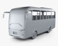 Otokar Tempo bus 2014 3d model clay render