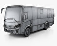 PAZ Vector Next bus 2017 3d model wire render