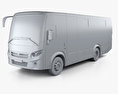 PAZ Vector Next bus 2017 3d model clay render