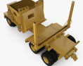 Pacific P-16 Log Truck 1978 3D 모델  top view