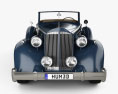 Packard Twelve Coupe 雙座敞篷車 带内饰 1936 3D模型 正面图
