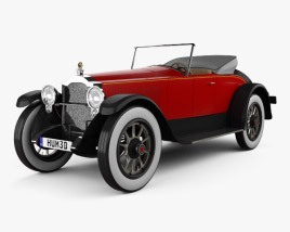 3D model of Packard Twin Six 1919