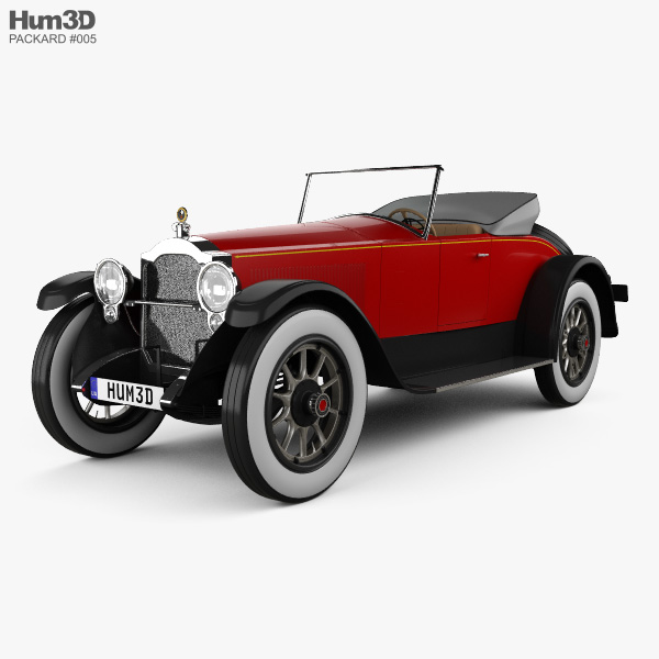 Packard Twin Six 1919 3D model
