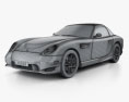 Panoz Esperante GT 2014 3d model wire render