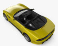 Panoz Esperante Spyder GT 2017 3D模型 顶视图