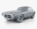 Pegaso Z-102 1954 3D 모델  clay render