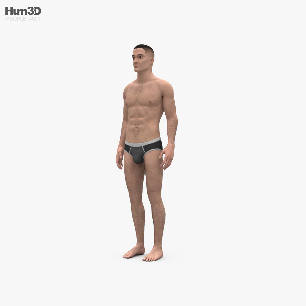 Hombre Modelo 3D