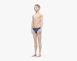 Хлопчик 3D модель