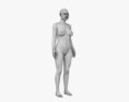 Близькосхідна жінка 3D модель