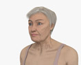 Пожилая женщина 3D модель