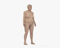 老年妇女 3D模型