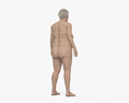 年配の女性 3Dモデル