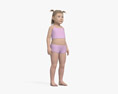Kid Girl 3D-Modell