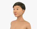 Азиатский мальчик 3D модель