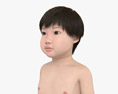 Kid Boy Asian Modello 3D