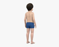 Kid Boy Asian 3D-Modell