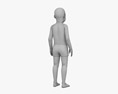 Kid Boy Asian 3D-Modell