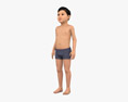 Kid Boy Middle Eastern Modelo 3D