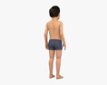 Kid Boy Middle Eastern 3D-Modell