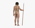 Neanderthal Caveman 3D 모델 