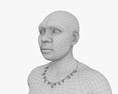 Neanderthal Cavewoman Modello 3D