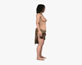 Neanderthal Cavewoman Modelo 3D