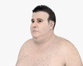 Hombre gordo Modelo 3D