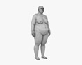 胖女人 3D模型
