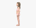 Kind Mädchen 3D-Modell