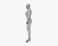 Bodybuilder Female Modelo 3D