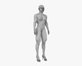 Bodybuilder Female 3Dモデル