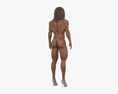 Bodybuilder Female Modello 3D