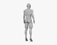 Bodybuilder Female 3D 모델 