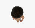 African-American Child Boy Modelo 3D