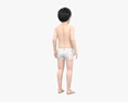 Middle Eastern Child Boy 3D 모델 