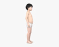 Middle Eastern Child Boy 3Dモデル
