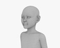 Asian Child Boy Modelo 3D