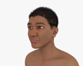 African-American Teenage Boy 3d model